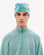 MASCOT MOHAIR MIXED KNIT BEANIE media