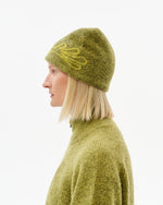 MASCOT MOHAIR MIXED KNIT BEANIE media