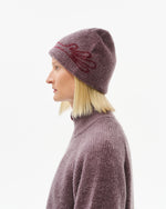 MASCOT MOHAIR MIXED KNIT BEANIE media