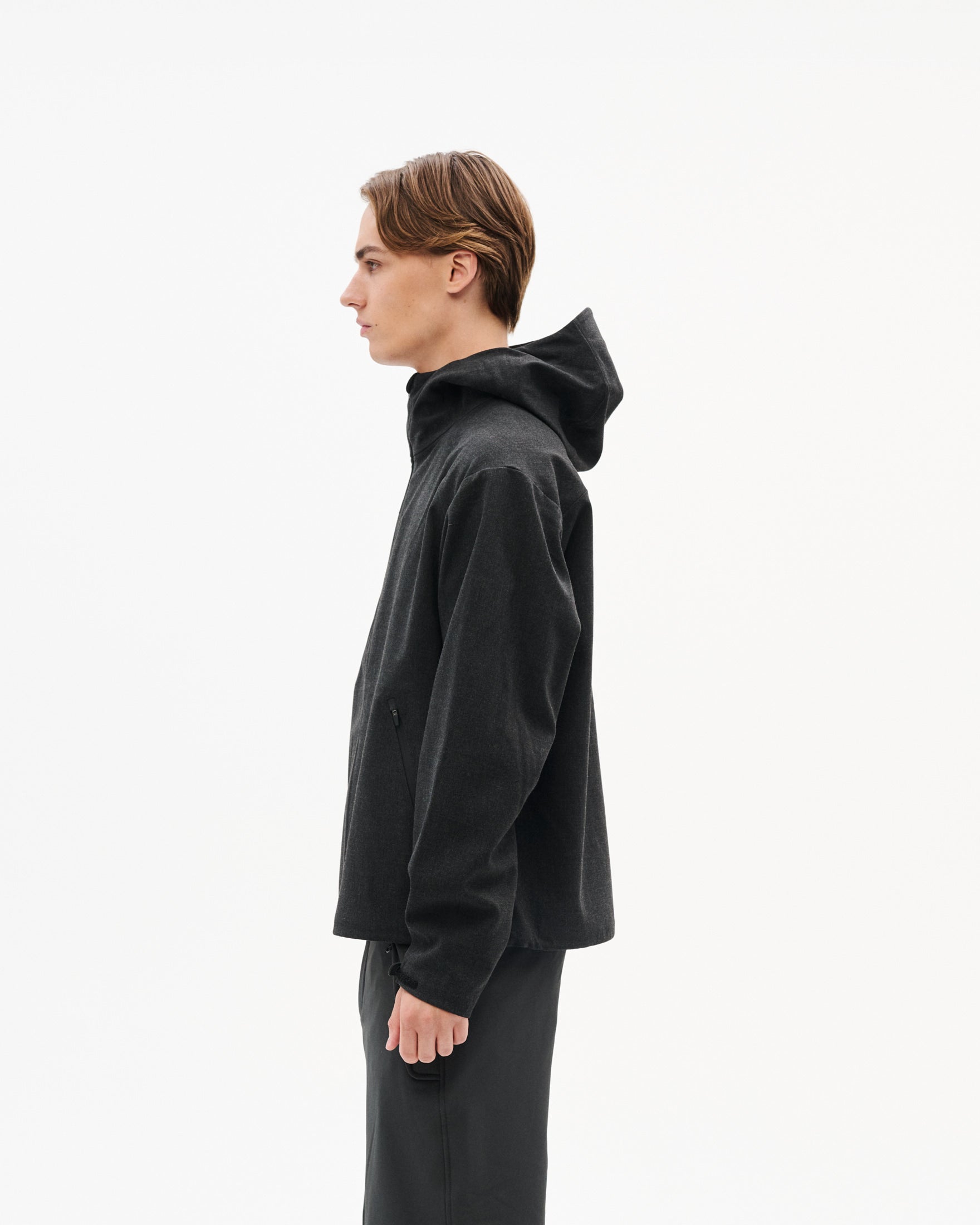 WAYPOINT TEXTURE HOODED JACKET