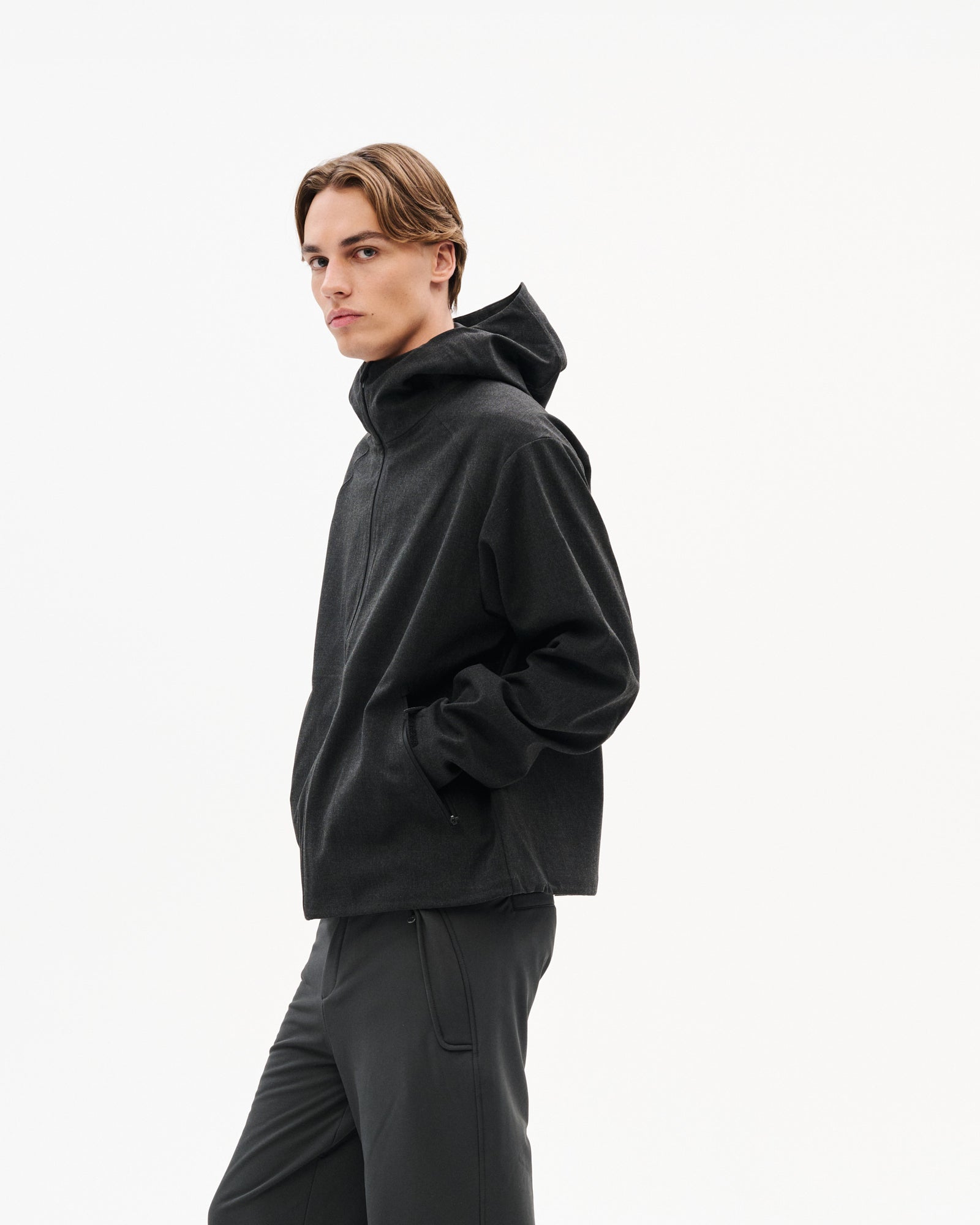 WAYPOINT TEXTURE HOODED JACKET