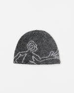 MASCOT MOHAIR MIXED KNIT BEANIE media