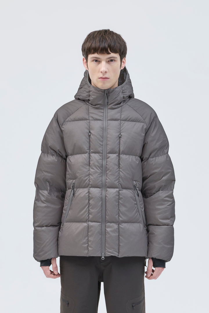 HORIZON 800FP HOODED DOWN JACKET media