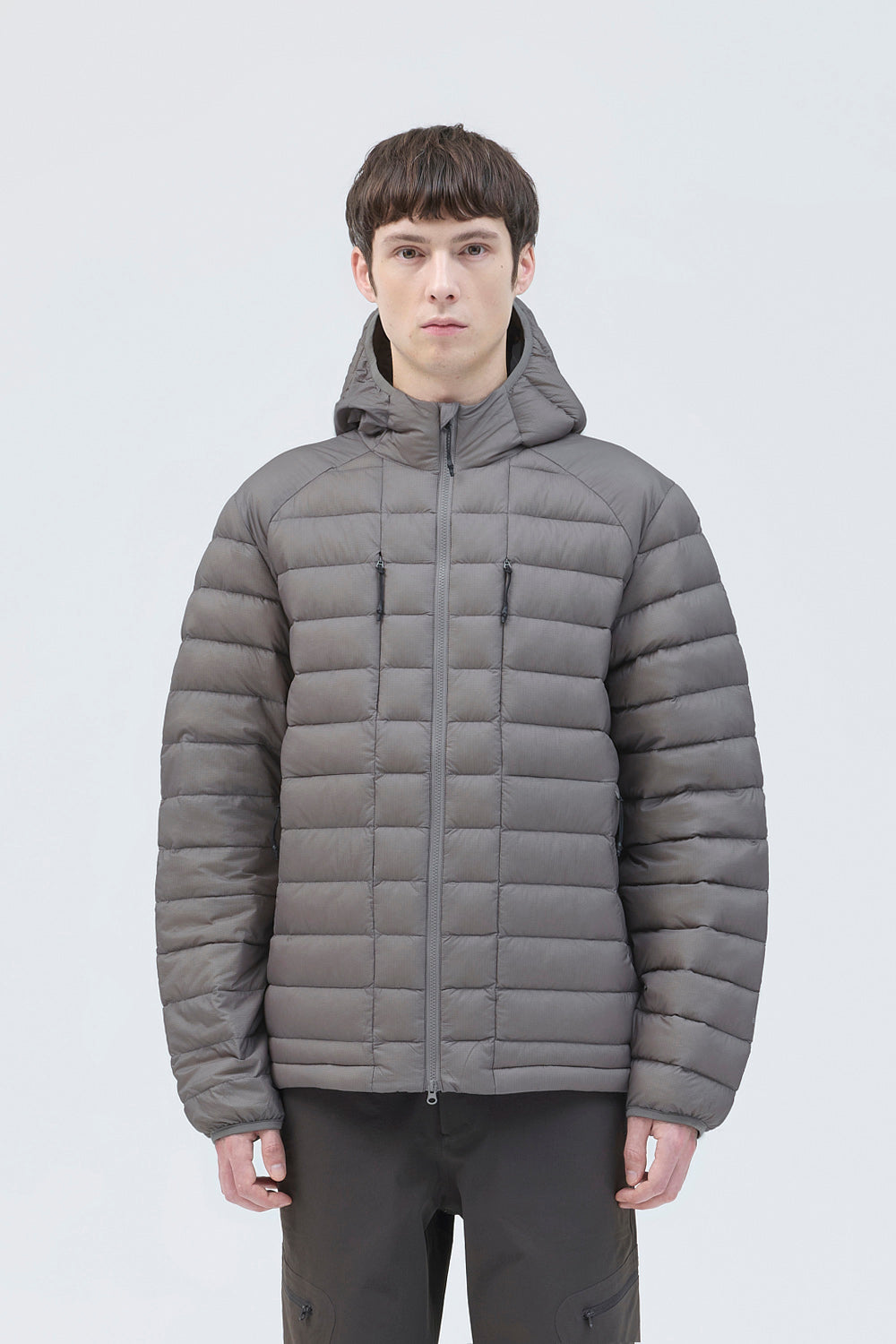 HORIZON UL 800FP HOODED DOWN JACKET