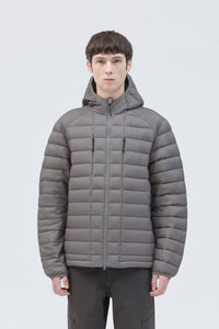 HORIZON UL 800FP HOODED DOWN JACKET media