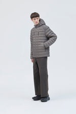 HORIZON UL 800FP HOODED DOWN JACKET media