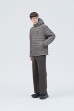 HORIZON UL 800FP HOODED DOWN JACKET media