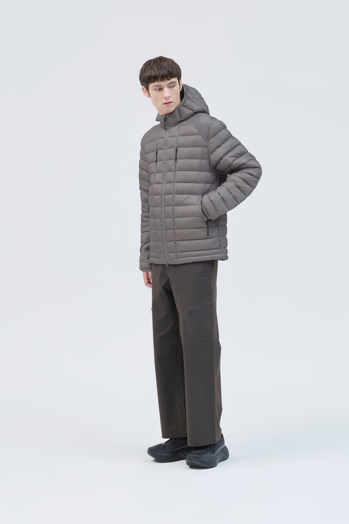 HORIZON UL 800FP HOODED DOWN JACKET