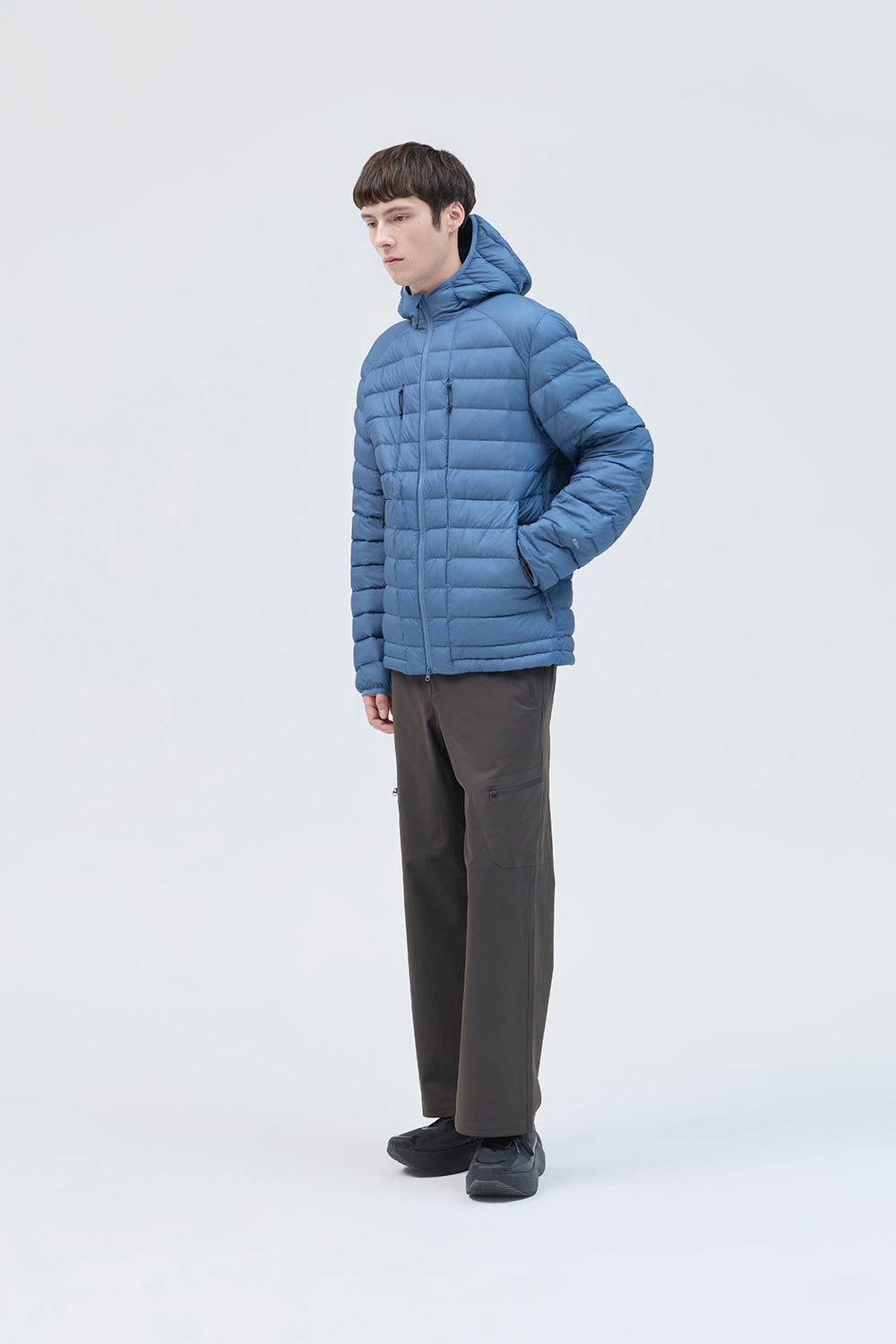 HORIZON UL 800FP HOODED DOWN JACKET