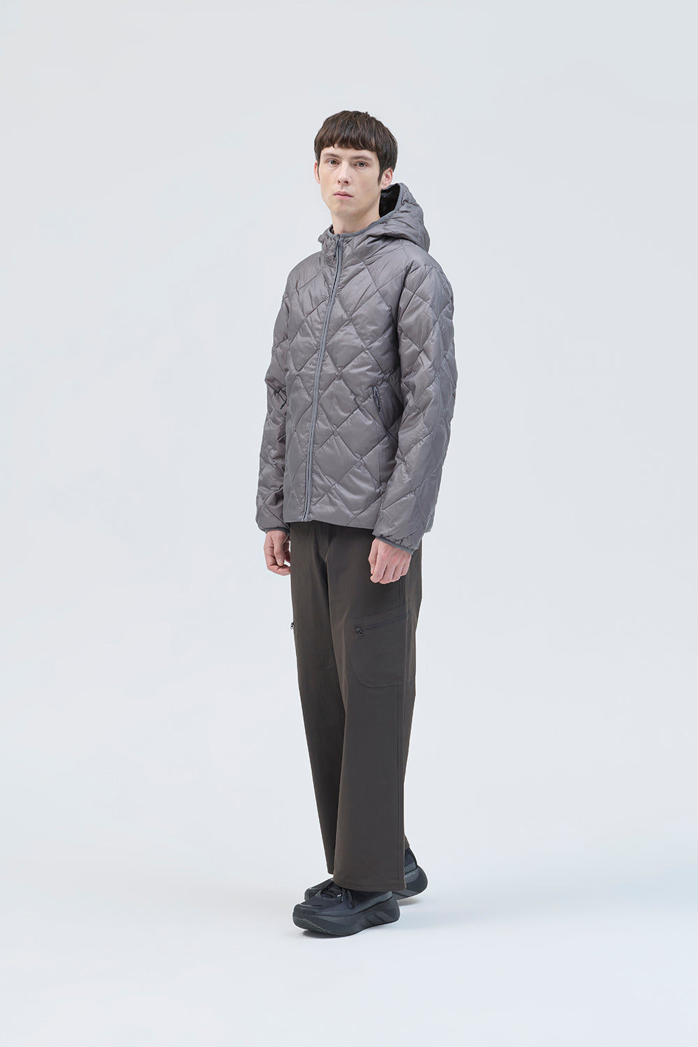 BASE LT DOWN HOODED JACKET