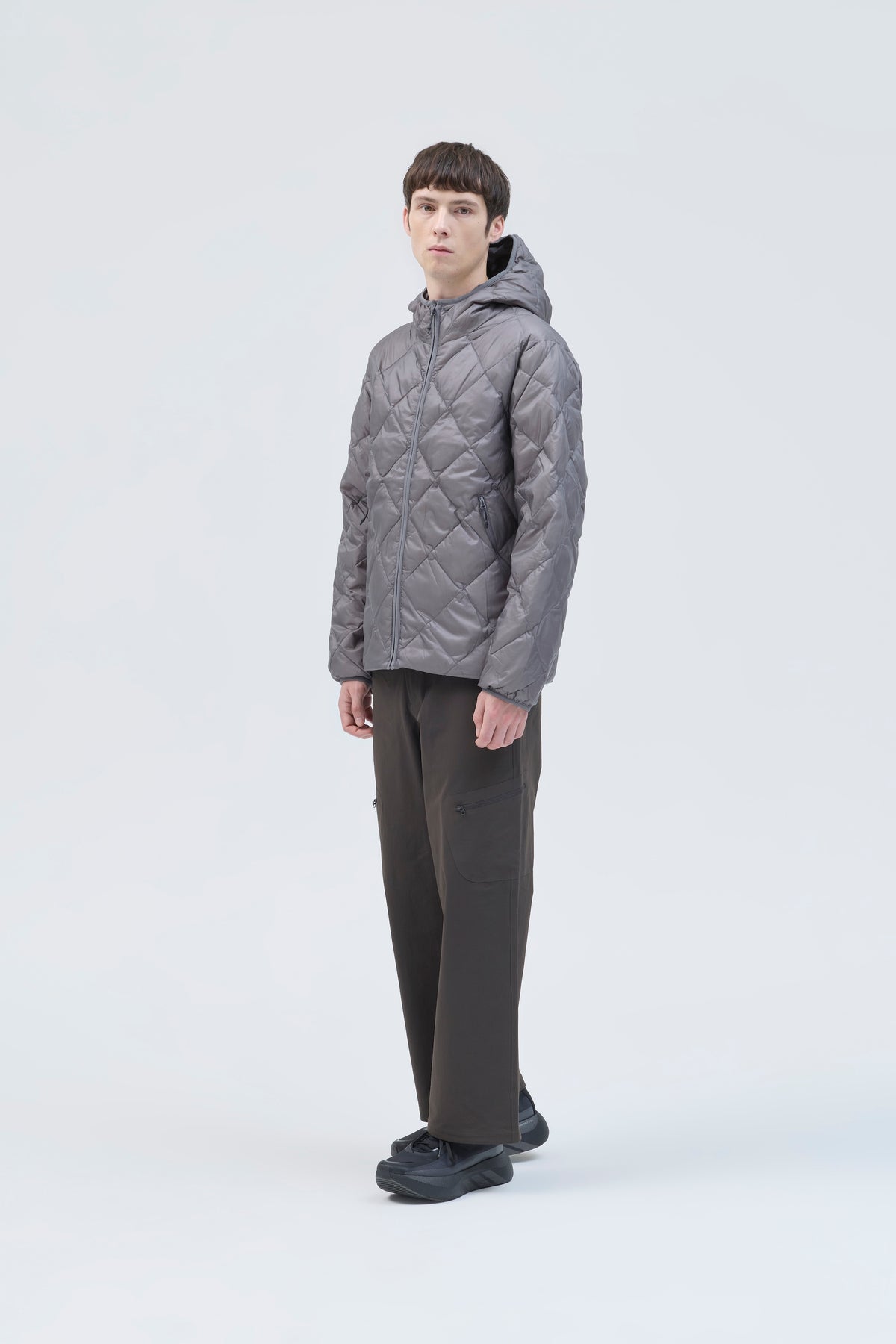 BASE LT DOWN HOODED JACKET
