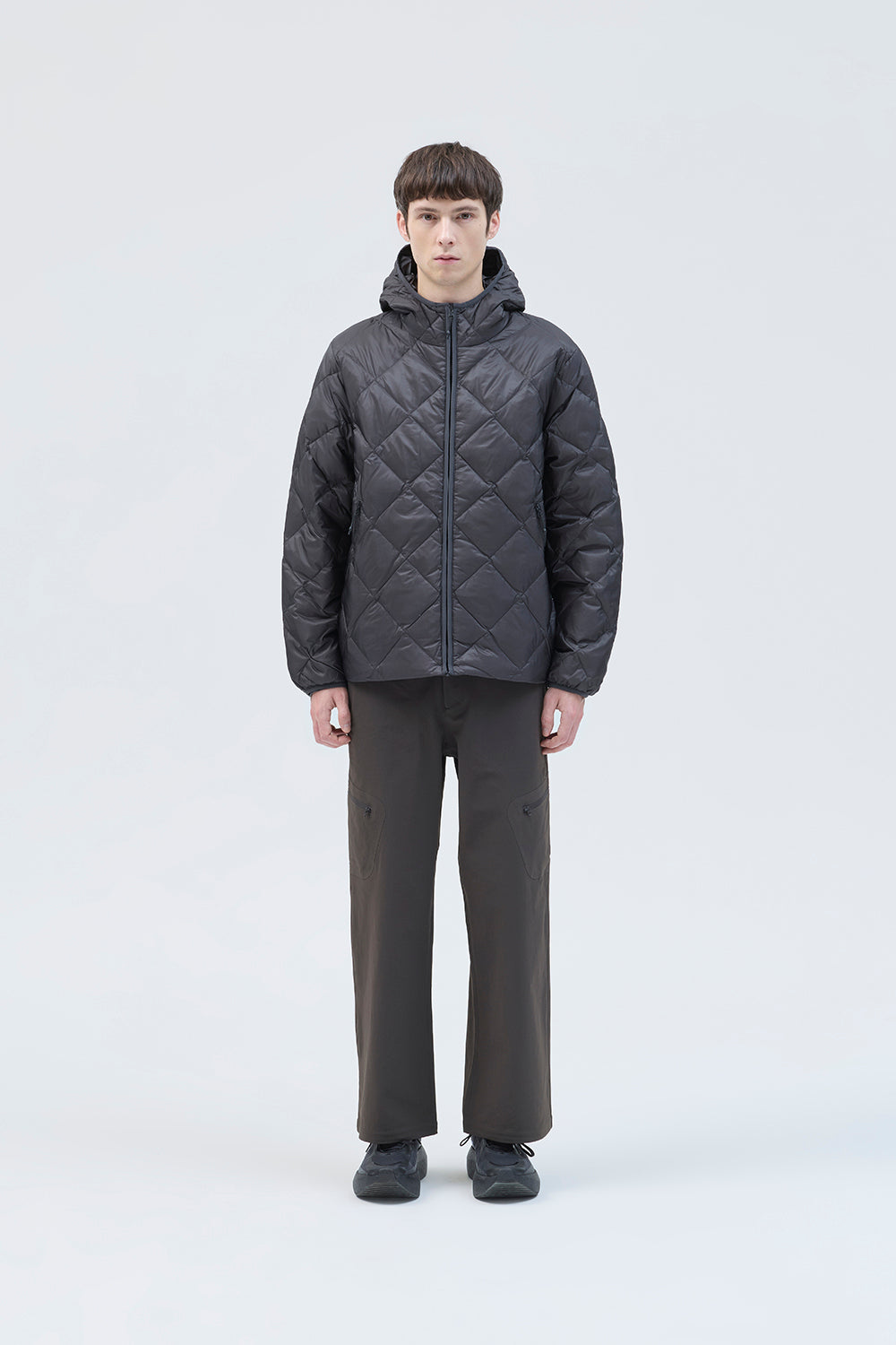 BASE LT DOWN HOODED JACKET