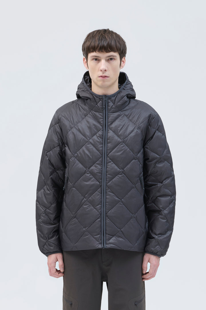 BASE LT DOWN HOODED JACKET media