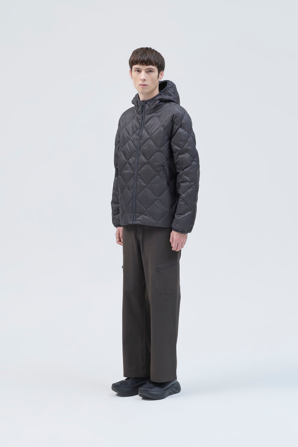 BASE LT DOWN HOODED JACKET