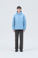 BASE GRID LT DOWN HOODED JACKET media