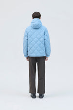 BASE GRID LT DOWN HOODED JACKET media