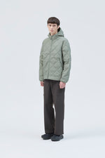 BASE GRID LT DOWN HOODED JACKET media