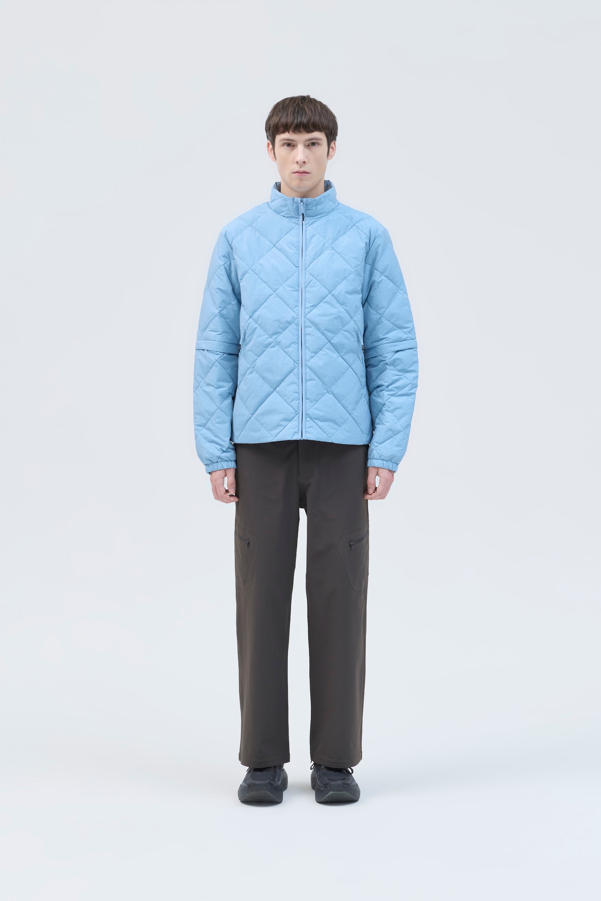 BASE GRID LT DOWN ZIP CHECK JACKET – Hiking Patrol