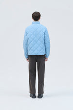 BASE GRID LT DOWN ZIP CHECK JACKET media