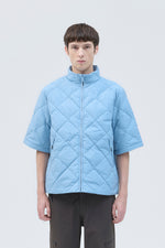 BASE GRID LT DOWN ZIP CHECK JACKET media