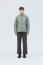 BASE GRID LT DOWN ZIP CHECK JACKET media