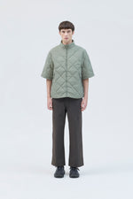 BASE GRID LT DOWN ZIP CHECK JACKET media