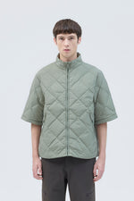 BASE GRID LT DOWN ZIP CHECK JACKET media