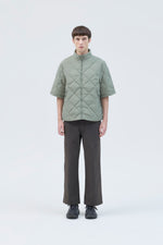 BASE GRID LT DOWN ZIP CHECK JACKET media