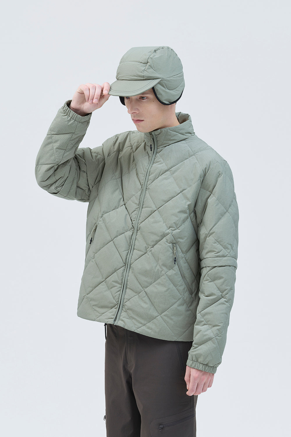 BASE GRID LT DOWN CHECK HAT