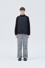 PATH HYBRID KNITTED PADDED JACKET media