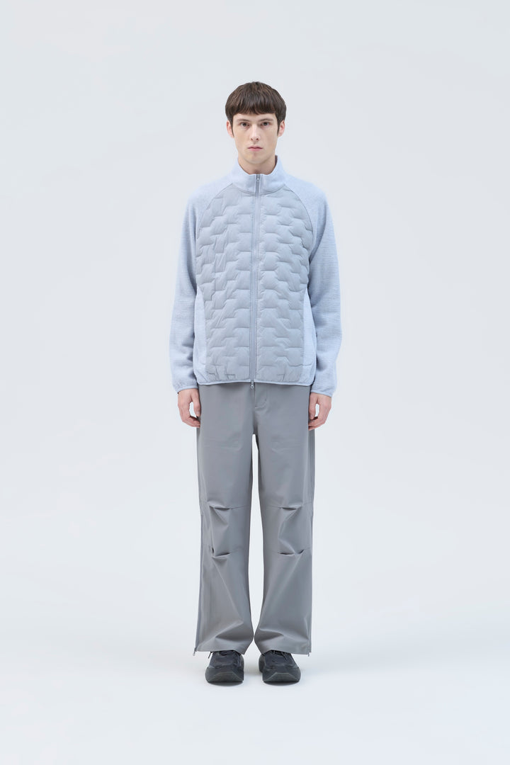 PATH HYBRID KNITTED PADDED JACKET hover media