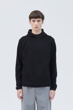 ORBIT KNIT HOODED PULLOVER media