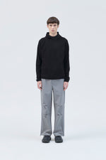 ORBIT KNIT HOODED PULLOVER media