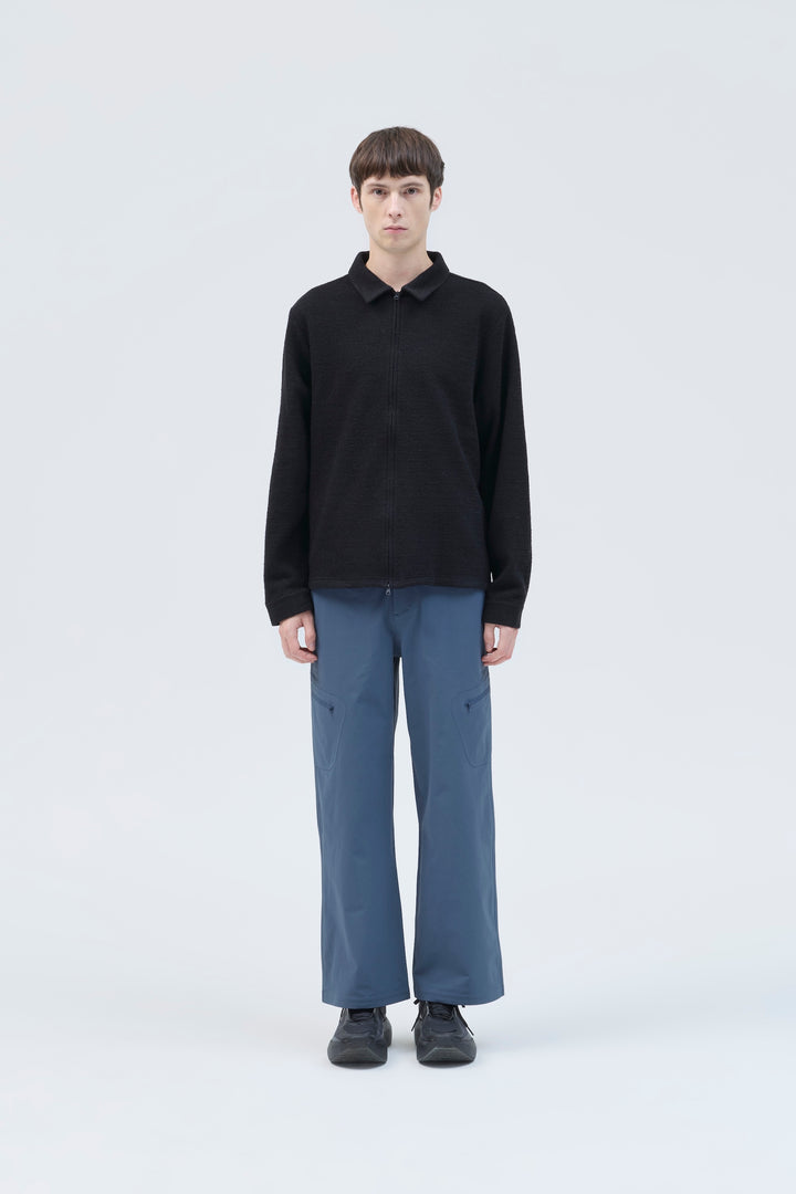 EDGE KNIT ZIP SHIRT hover media