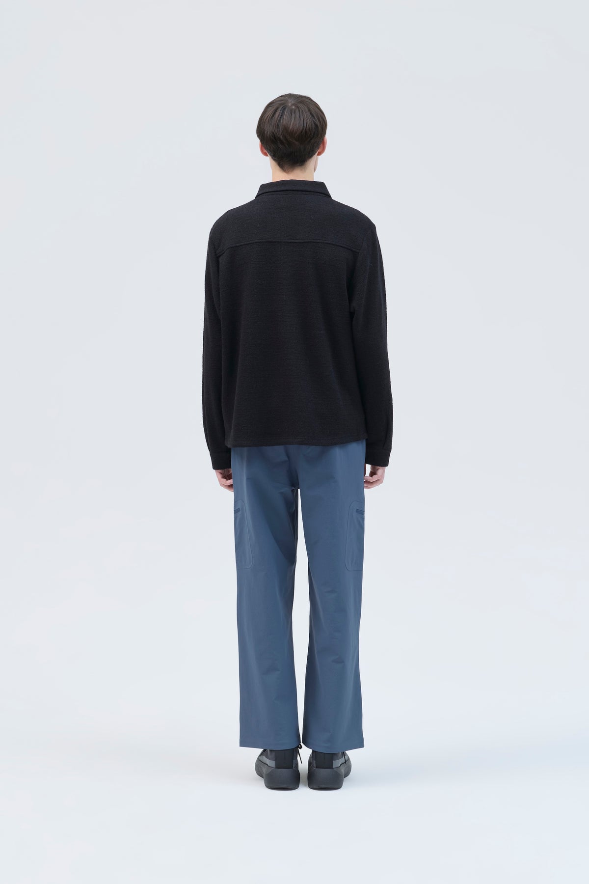 EDGE KNIT ZIP SHIRT