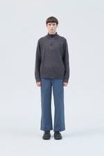 ESSENCE MOHAIR MIXED KNIT TOP media