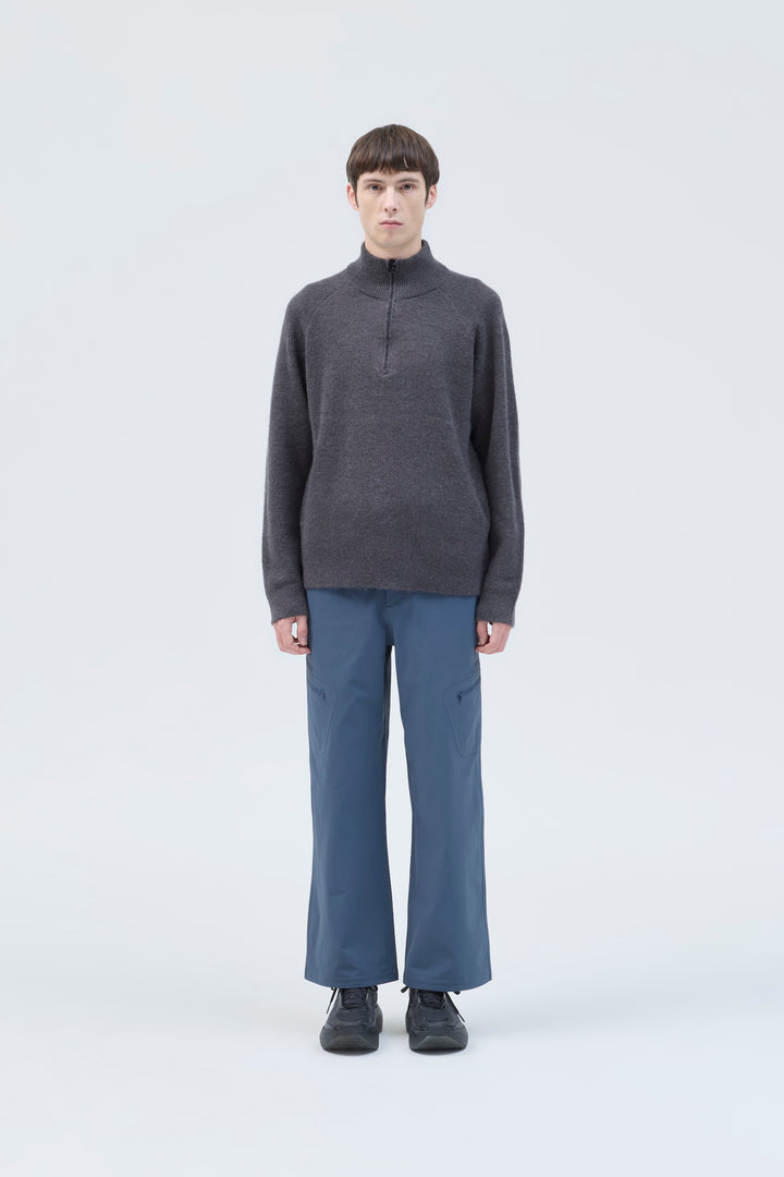 ESSENCE MOHAIR MIXED KNIT TOP hover media