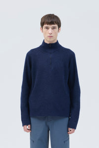 ESSENCE MOHAIR MIXED KNIT TOP media