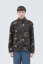 PRINT FLEECE JACKET media