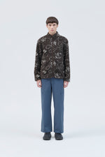 PRINT FLEECE JACKET media