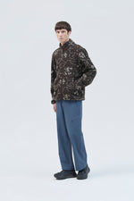PRINT FLEECE JACKET media
