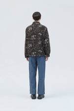 PRINT FLEECE JACKET media