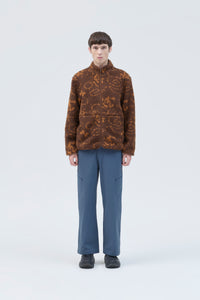 PRINT FLEECE JACKET hover media
