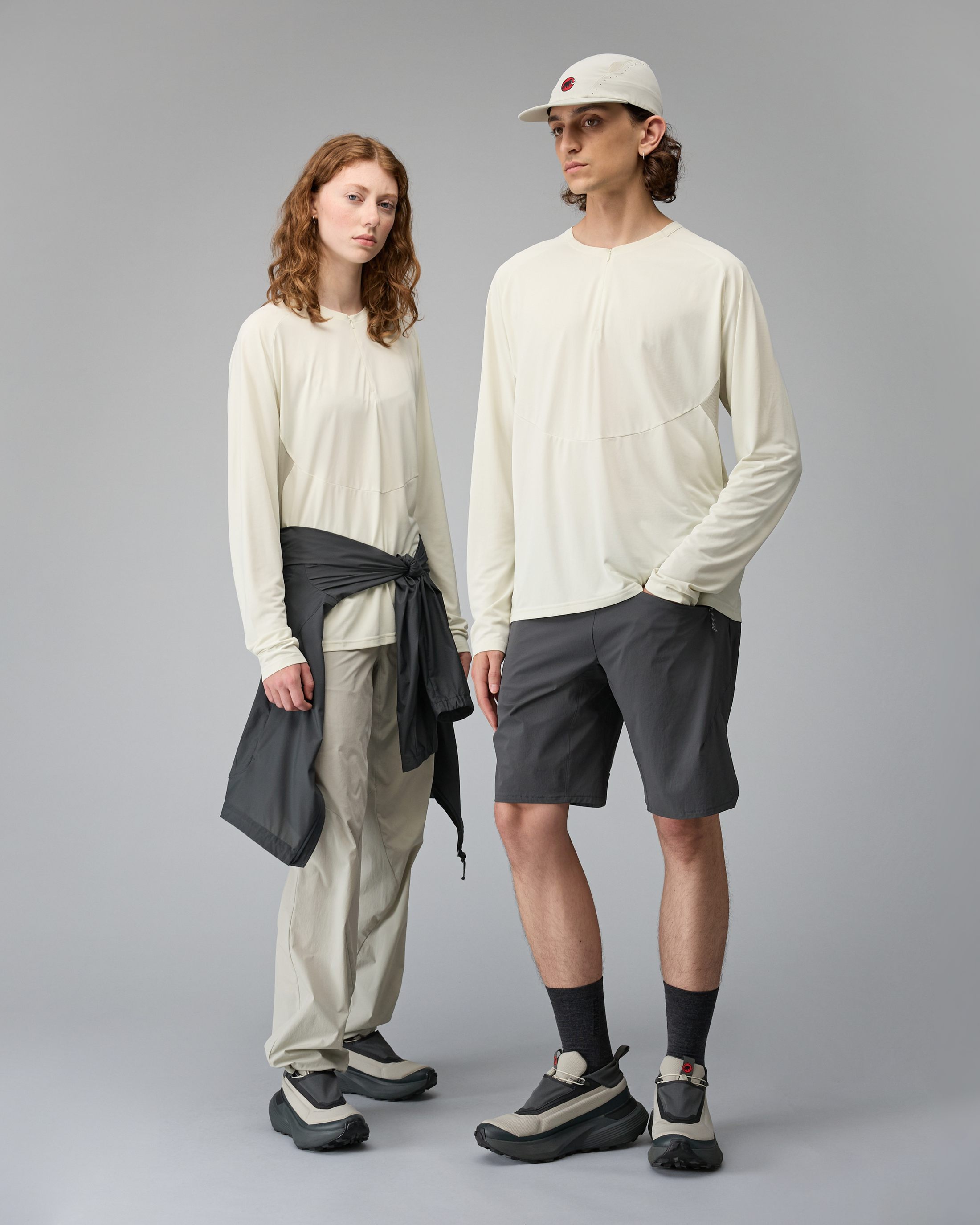 Light FL Half Zip Longsleeve T-Shirt