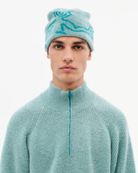 MOSCOT MOHAIR MIXED KNIT BEANIE media
