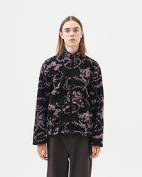 PRINT FLEECE JACKET media