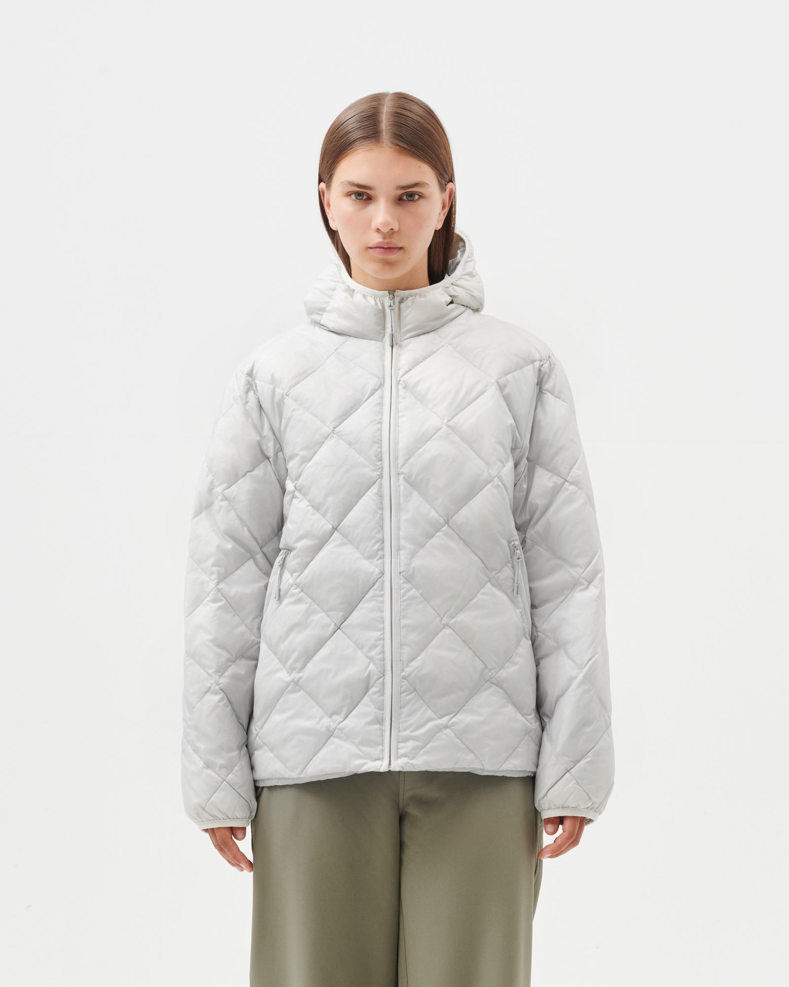 LIGHT DOWN HOODED JACKET