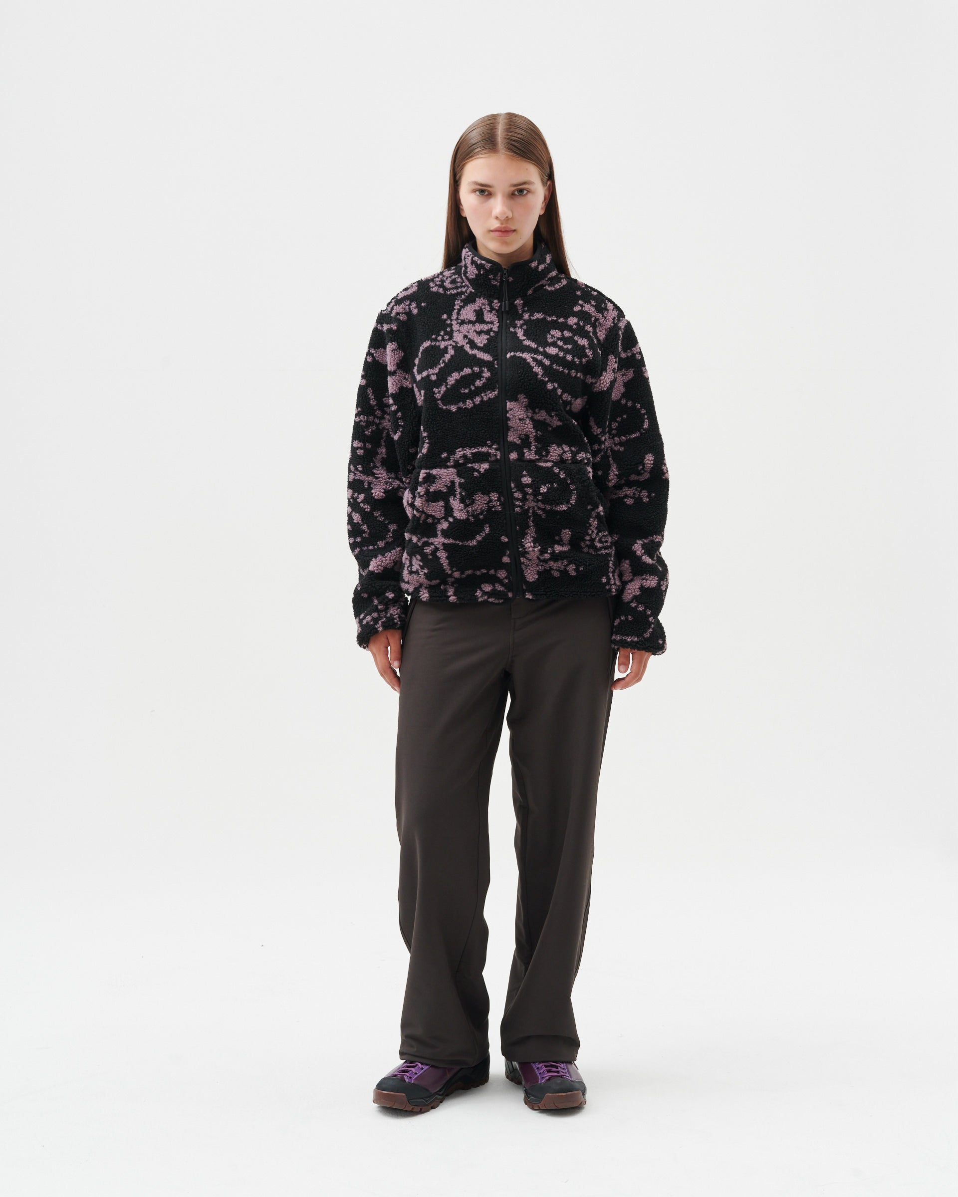 PRINT FLEECE JACKET – Hiking Patrol