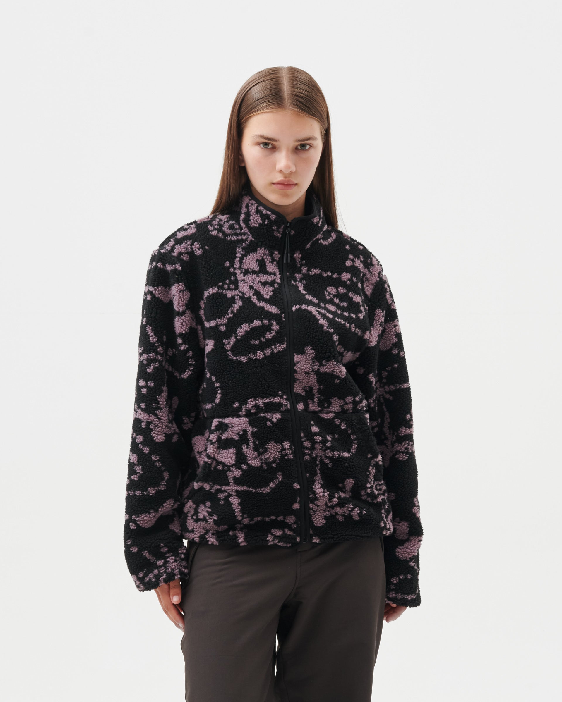 PRINT FLEECE JACKET – Hiking Patrol