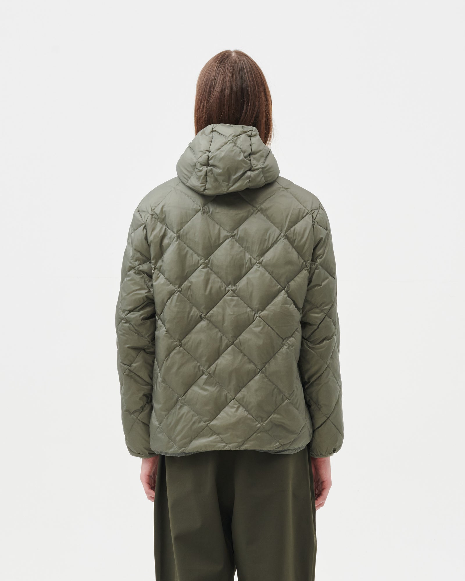 LIGHT DOWN HOODED JACKET